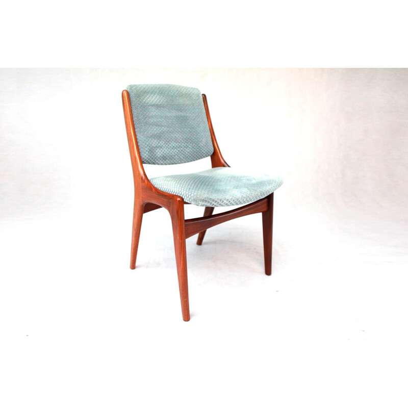 Set of 4 Mahjongg chairs - 1960s