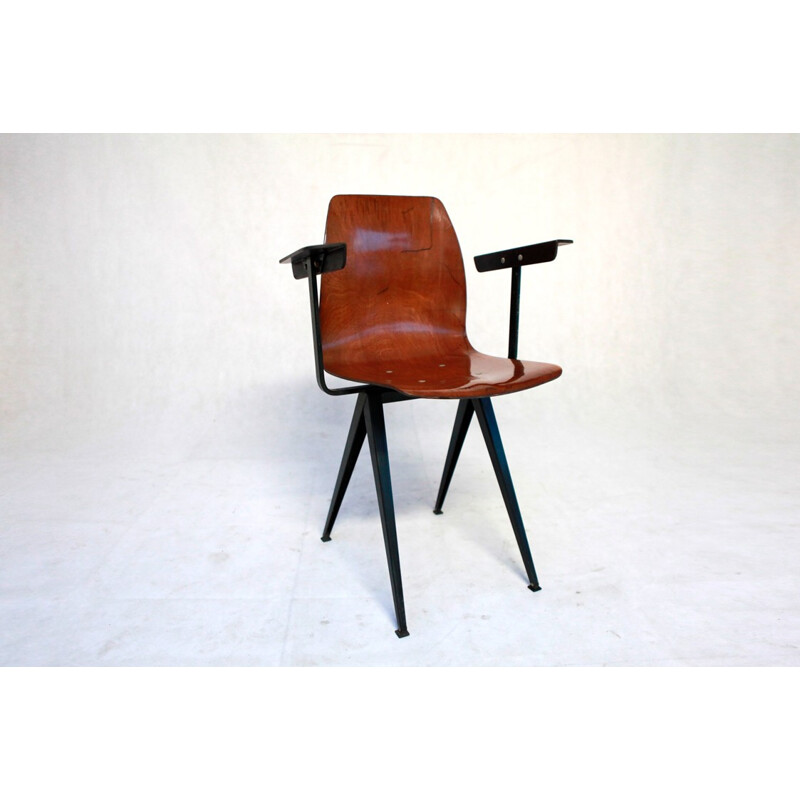 Vintage S19 chairs with armrests Galvanitas - 1970s