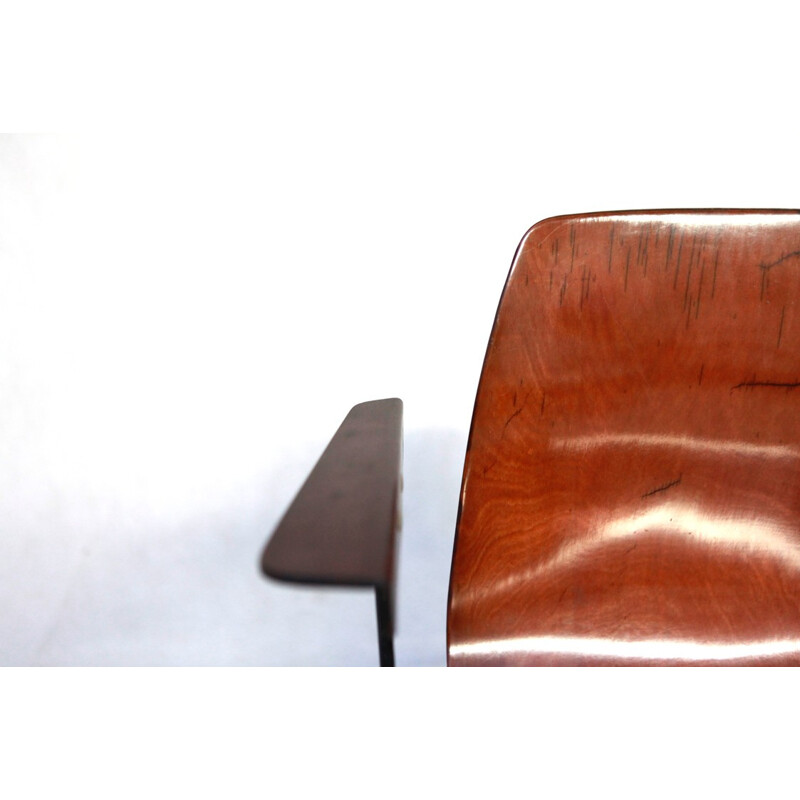 Vintage S19 chairs with armrests Galvanitas - 1970s