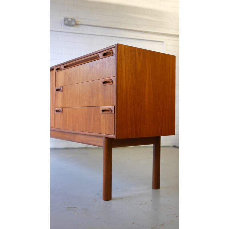 McIntosh sliding door teak sideboard c. - 1967s