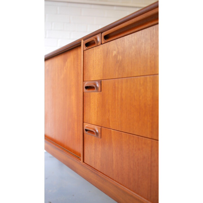 McIntosh sliding door teak sideboard c. - 1967s