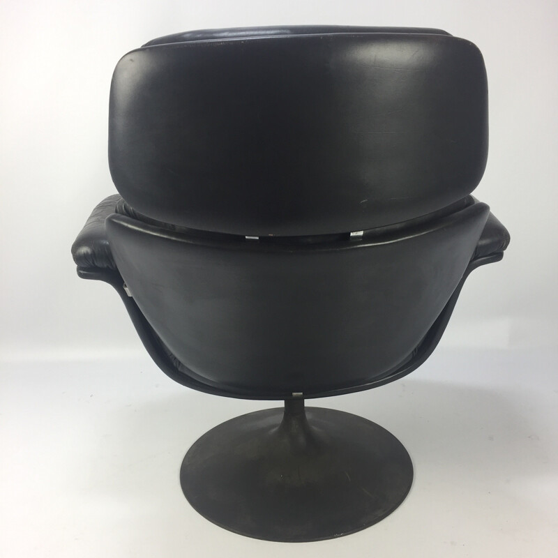Big Tulip Chair with Ottoman by Pierre Paulin for Artifort - 1970s