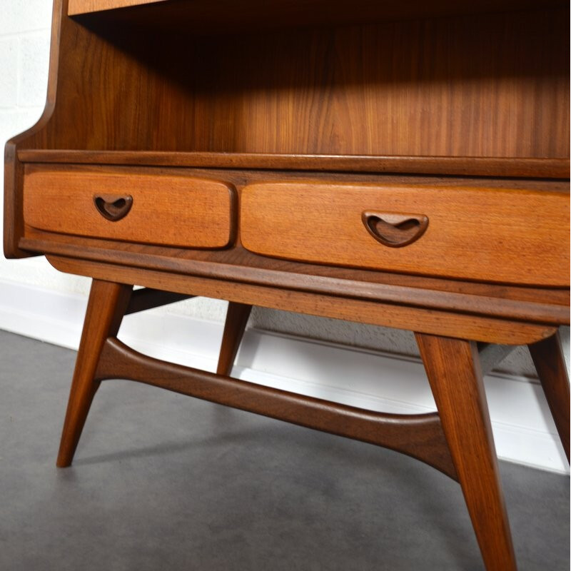 Secretary Bar cabinet by Louis Van Teeffelen for Wébé - 1960s