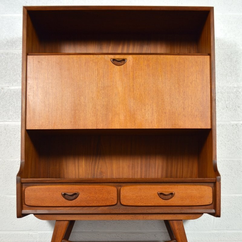 Secretary Bar cabinet by Louis Van Teeffelen for Wébé - 1960s