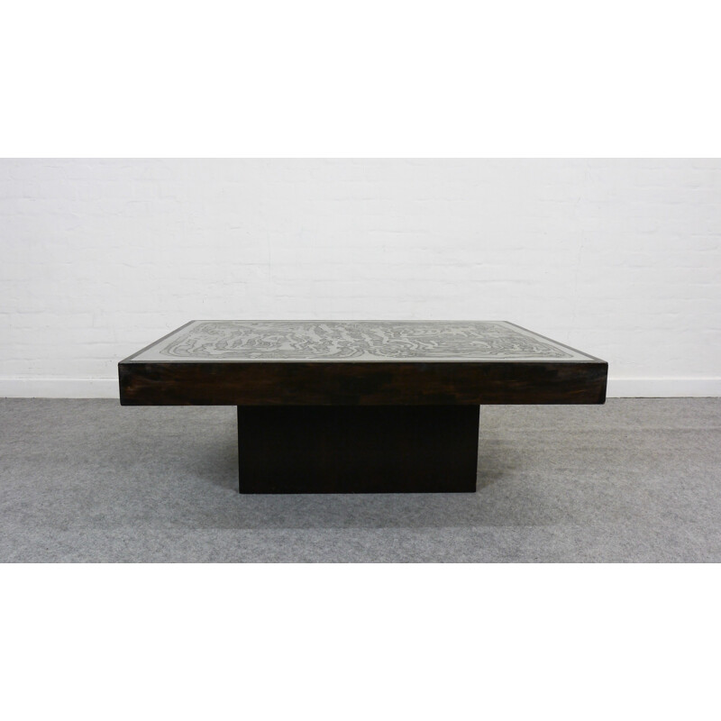 Elegant Coffee Table by Bernhard Rohne - 1970s