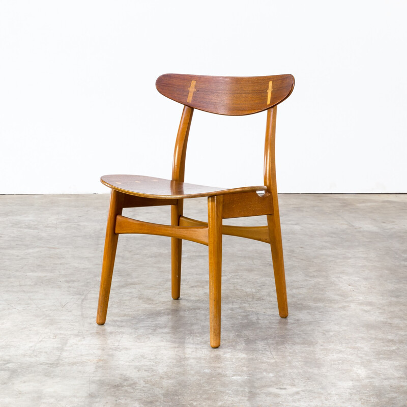 Set of 6 dining chairs CH30 by Hans Wegner for Carl Hansen & Son - 1950s
