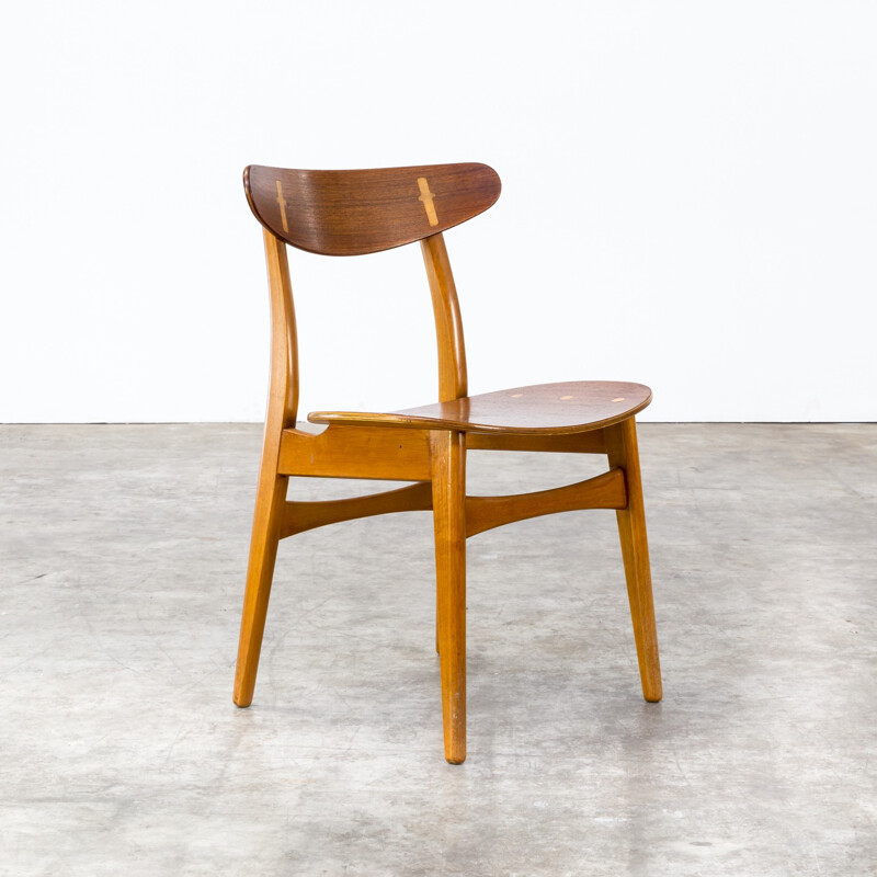 Set of 6 dining chairs CH30 by Hans Wegner for Carl Hansen & Son - 1950s