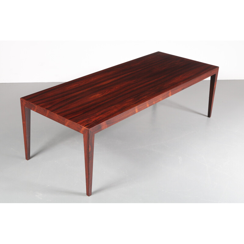 Elegant rectangular coffee table by Severin HANSEN - 1960s