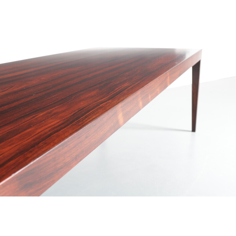 Elegant rectangular coffee table by Severin HANSEN - 1960s