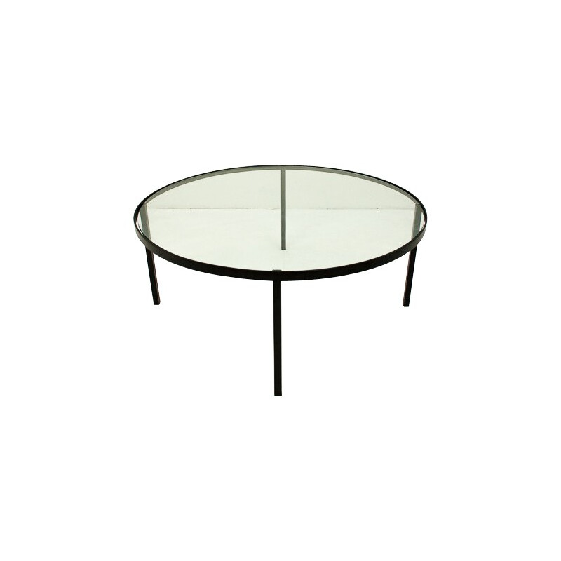 Round coffee table, Janni VAN PELT - 1950s