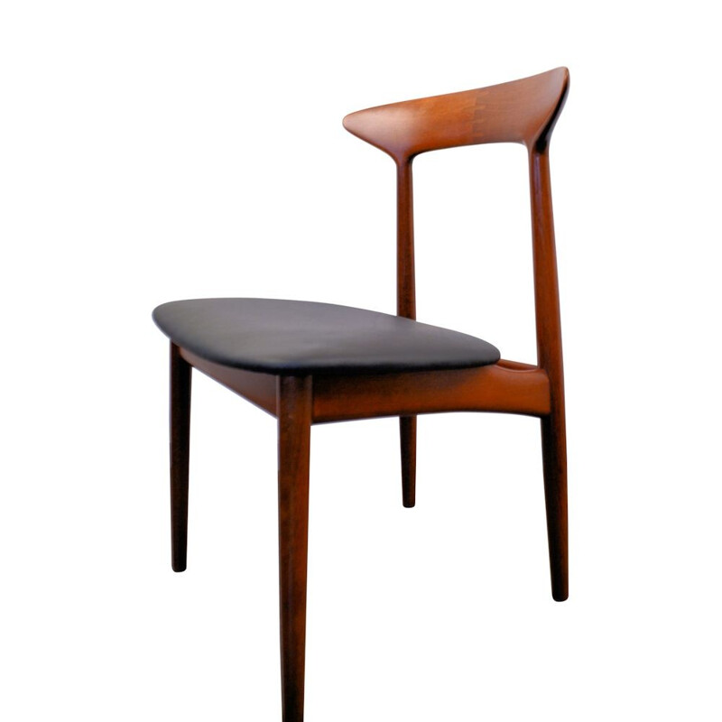 Danish design teak dining chairs by Kurt Østervig for Brande Mobelindustri - 1960s