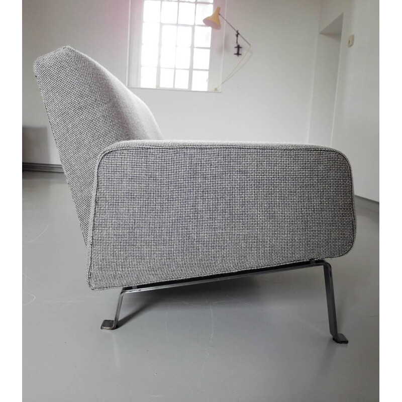 Grey 3 seater Sofa by Joseph-André Motte for Artifort - 1955