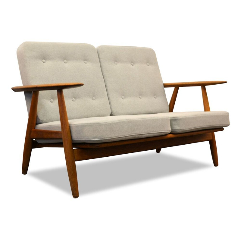 Vintage Danish Sofa in oak GE-240 by Hans J. Wegner for Getama - 1950s