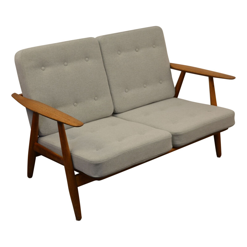 Vintage Danish Sofa in oak GE-240 by Hans J. Wegner for Getama - 1950s