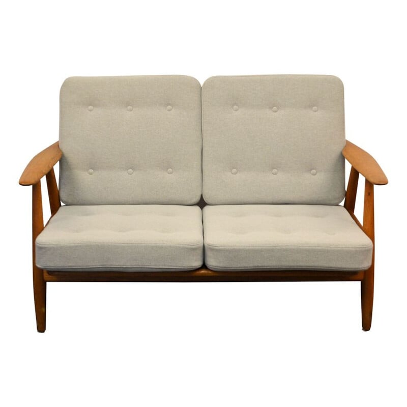 Vintage Danish Sofa in oak GE-240 by Hans J. Wegner for Getama - 1950s