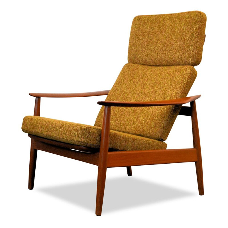 FD-164 danish lounge chair in teak by Arne Vodder - 1960s