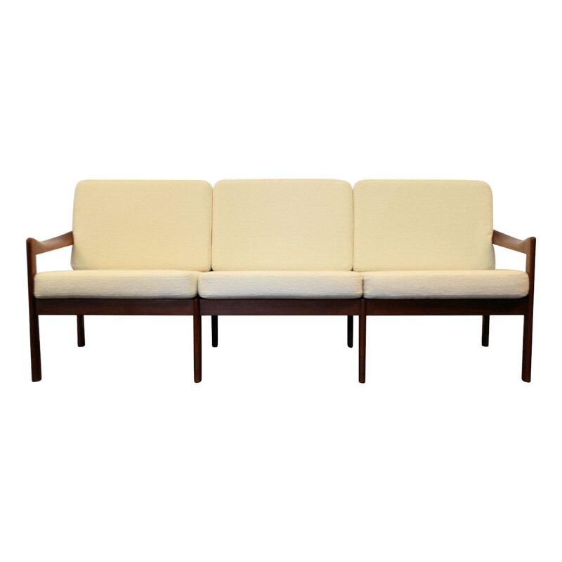 Danish design teak 3-seating sofa by Illum Wikkelso - 1960s
