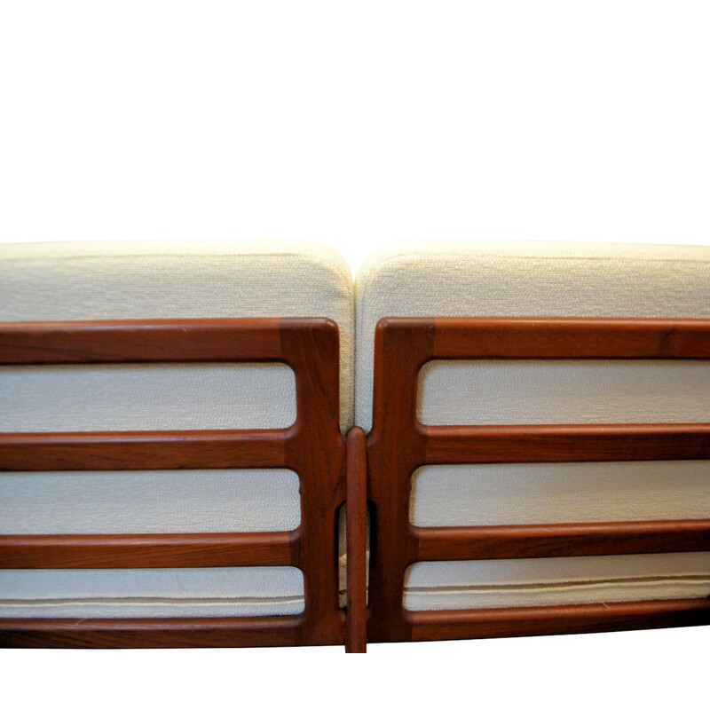 Danish design teak 3-seating sofa by Illum Wikkelso - 1960s