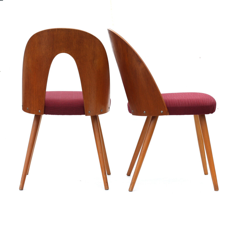 Vintage Set of 2 chairs by Antonín Šuman for Tatra Nábytok - 1960s