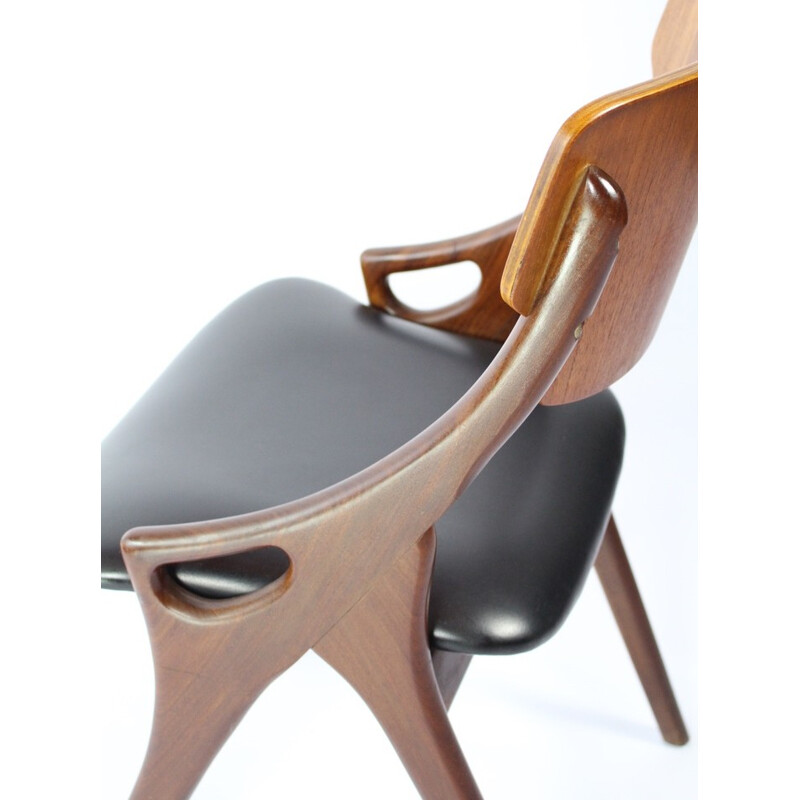 Set of 4 dinner chairs by Arne Hovmand Olsen for Mogens Kold Furniture - 1960s