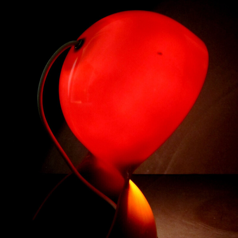 Orange lamp "Dalu", Vico MAGISTRETTI - 1960s