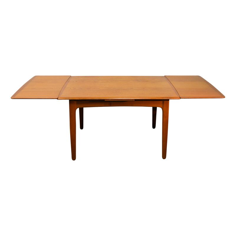 Petite table à repas en teck vintage de Svend Aage Madsen - 1960