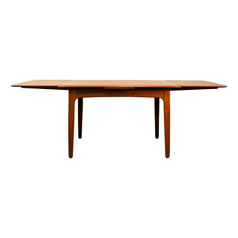 Petite table à repas en teck vintage de Svend Aage Madsen - 1960