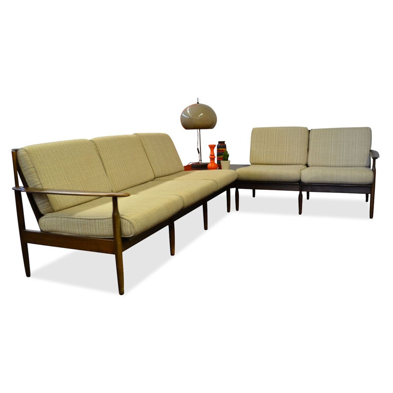 Vintage Danish style seating group - 1960s