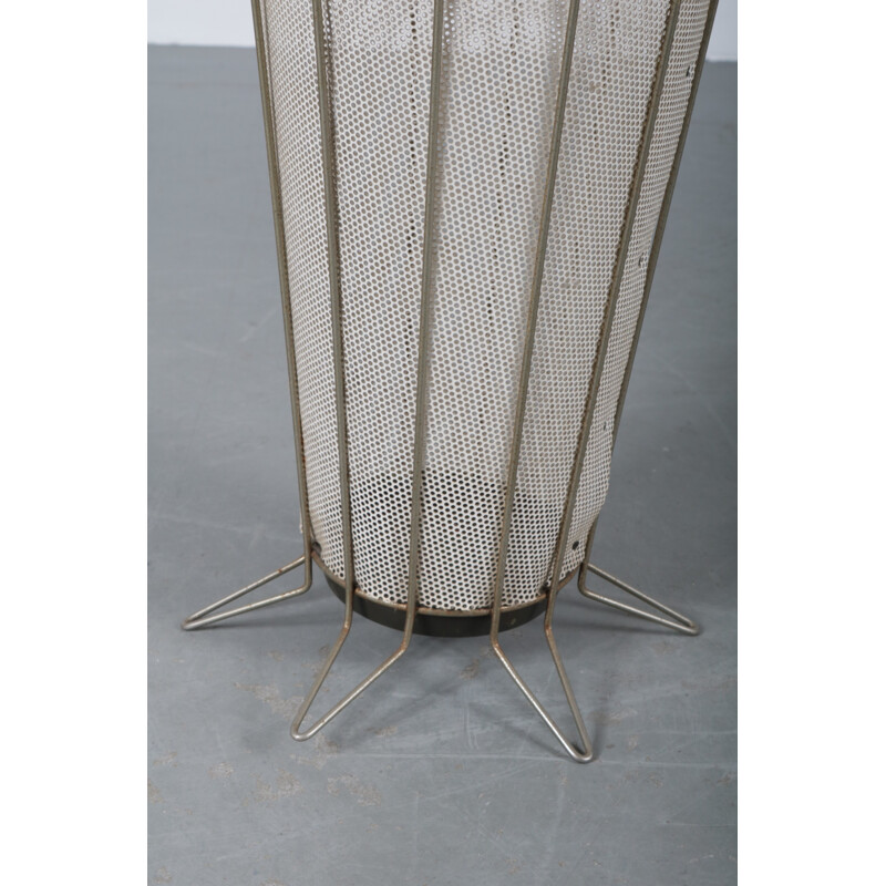 White metal umbrella stand - 1950s