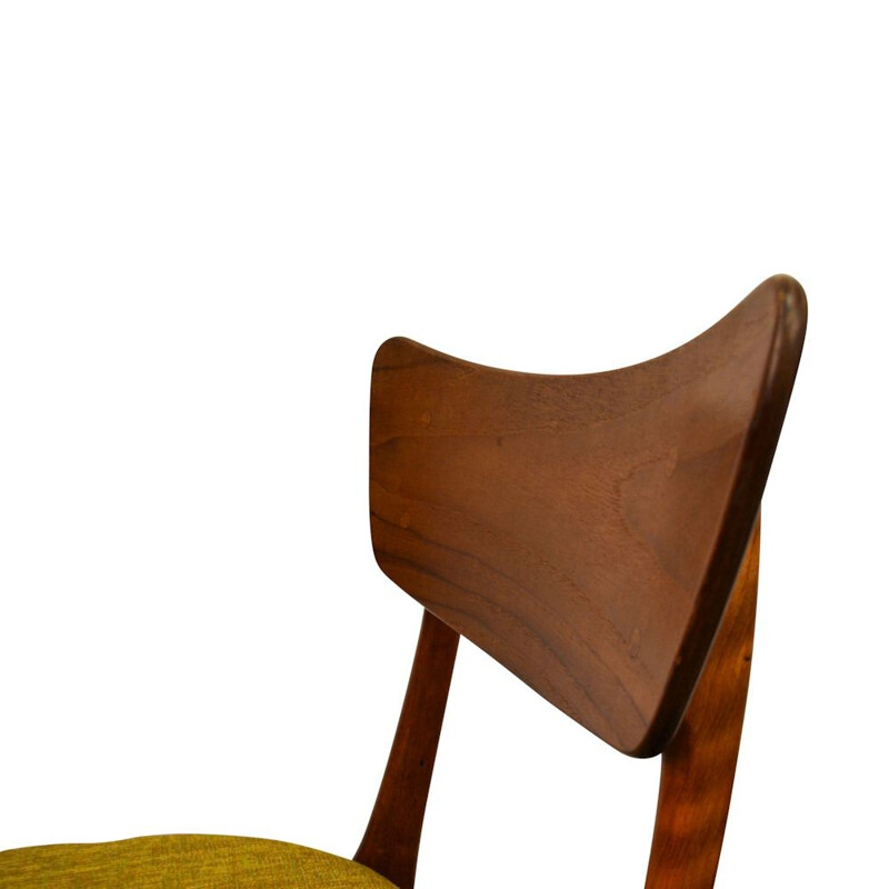 Set of 6 Vintage Danish design teak chairs - 1960s