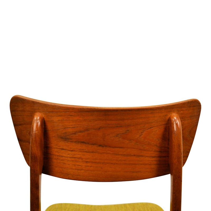 Suite de 6 Chaises en teck vintage au design danois - 1960
