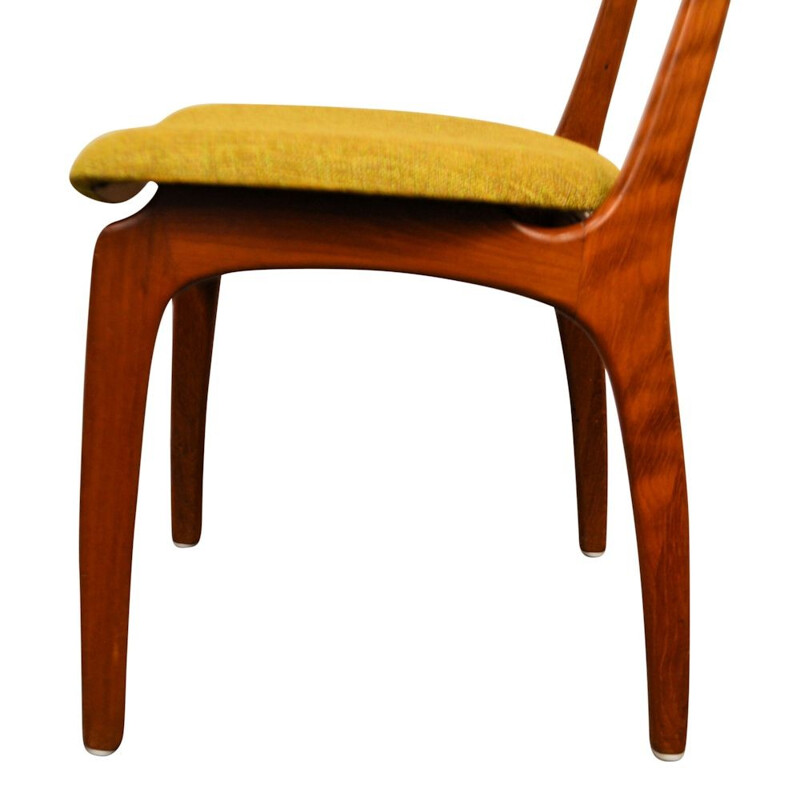 Set of 6 Vintage Danish design teak chairs - 1960s