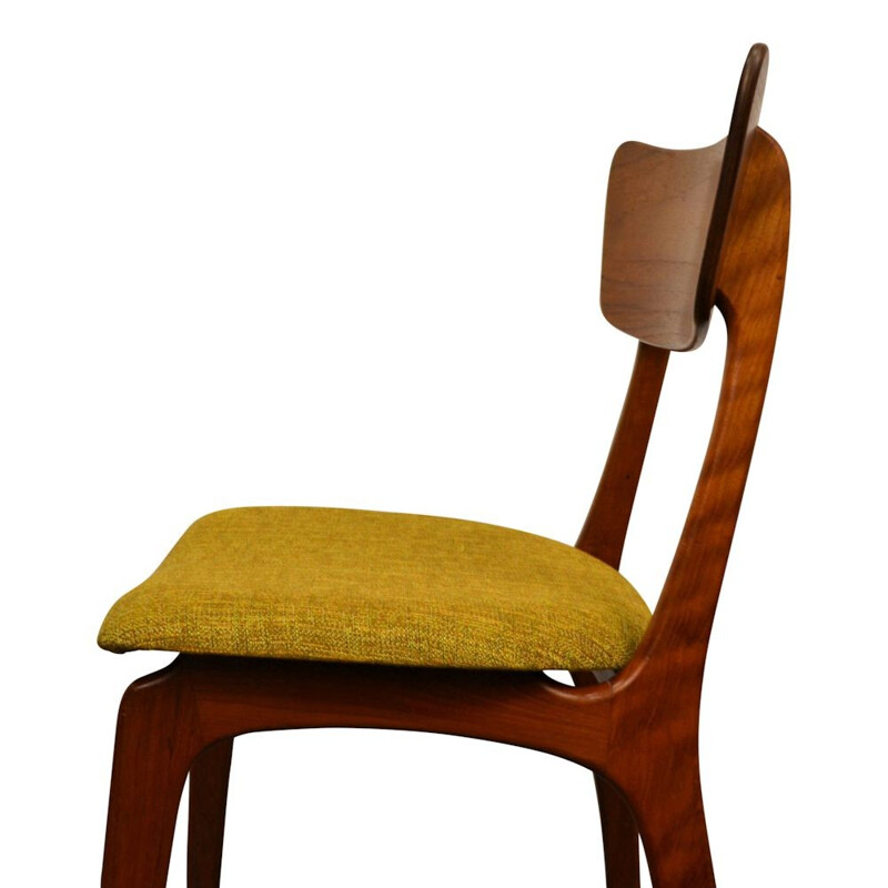 Set of 6 Vintage Danish design teak chairs - 1960s