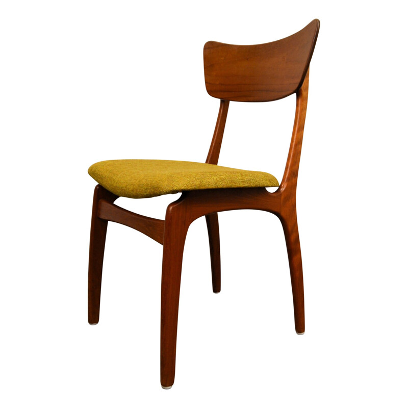 Set of 6 Vintage Danish design teak chairs - 1960s