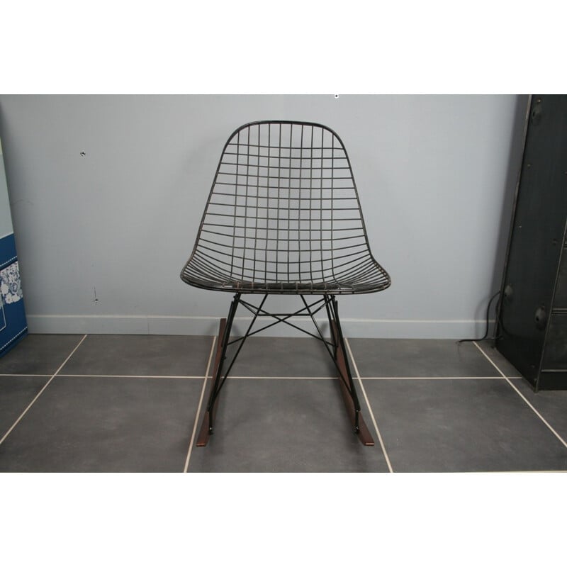 Vintage Rocking chair by Eames Herman Miller - 1950s