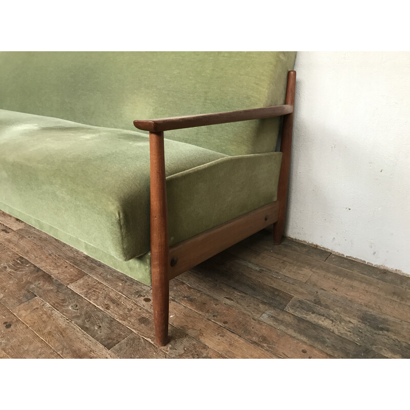 Scandinavian teak daybed - 1960s