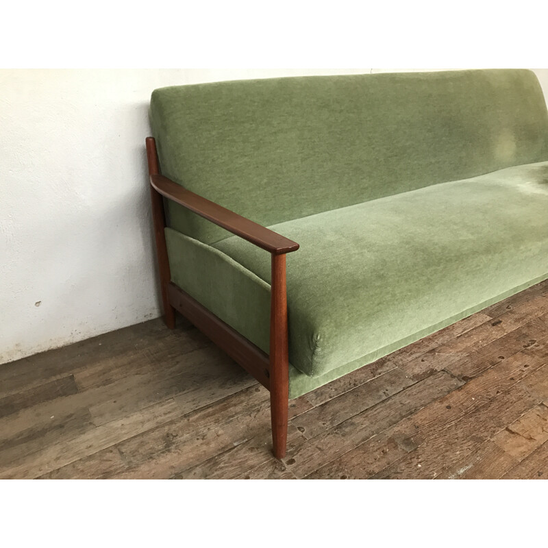 Scandinavian teak daybed - 1960s