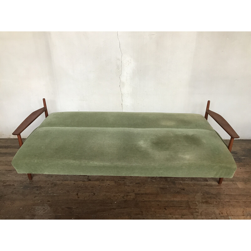 Scandinavian teak daybed - 1960s