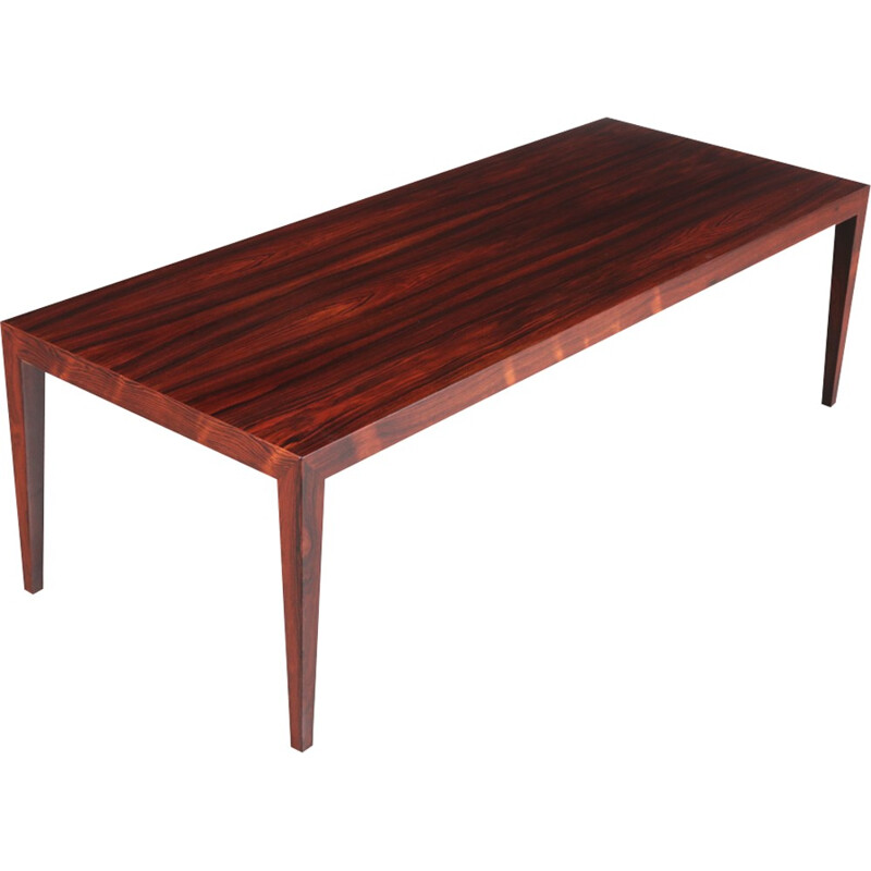 Elegant rectangular coffee table by Severin HANSEN - 1960s