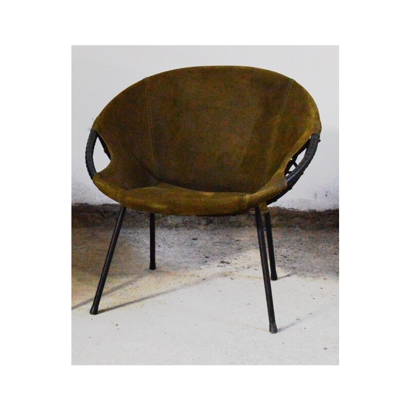 Fauteuil Circle Chair par Lusch Erzeugnis pour Lusch&Co - 1960