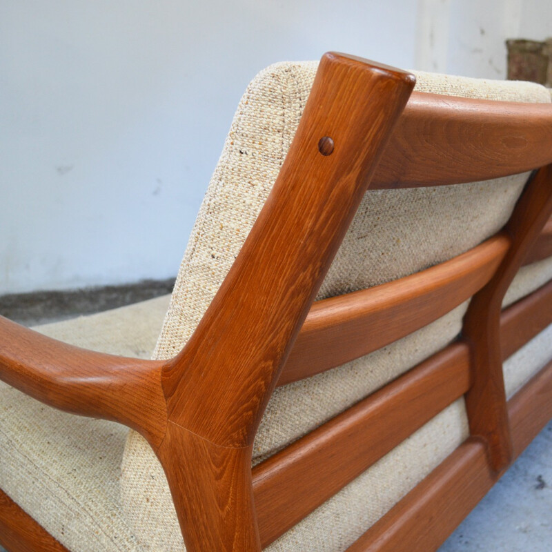 Danish teak sofa 3 seater - 1960s