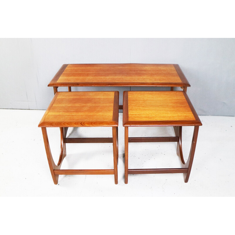 Vintage nest of tables by G Plan - 1970s