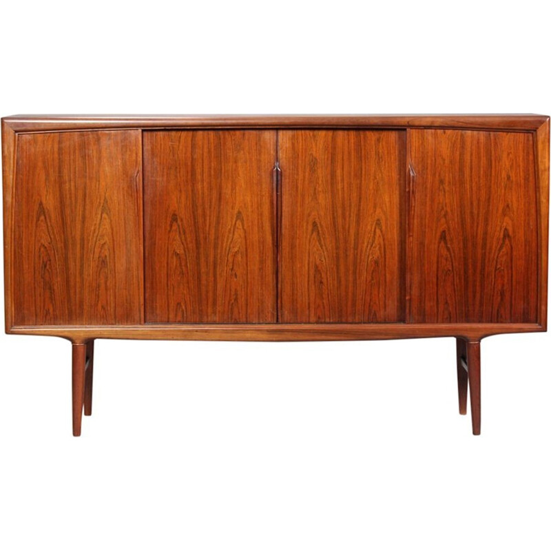 Rosewood danish highboard by Axel Christensen - 1960s
