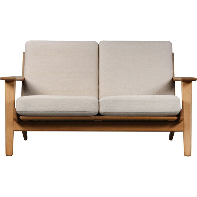 Danish GE-2902 oak sofa by Hans J. Wegner for Getama - 1950s