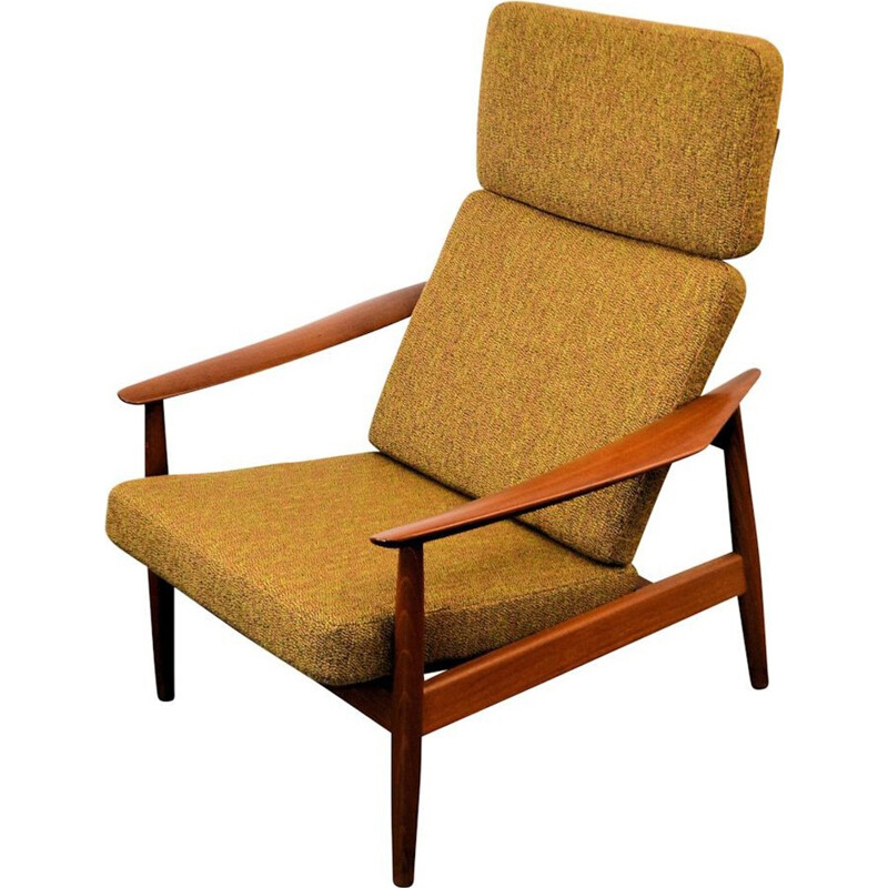FD-164 danish lounge chair in teak by Arne Vodder - 1960s