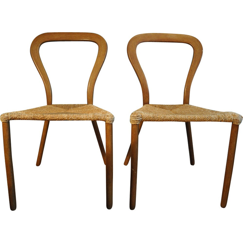 Pair of Scandinavian chair - 1950s