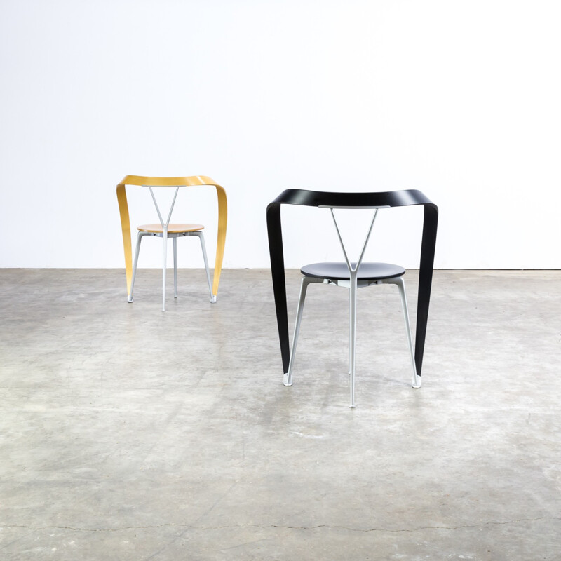 Suite de 2 chaises 'Revers' d'Andrea Branzi pour Cassina - 1990