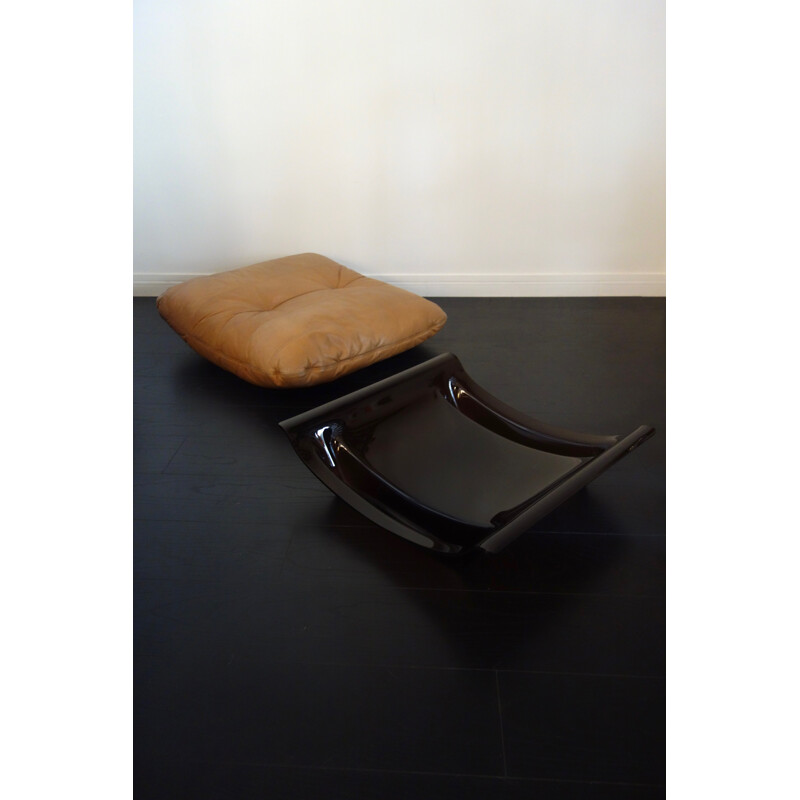 Marsala footrest by Michel Ducaroy's for Ligne Roset - 1970