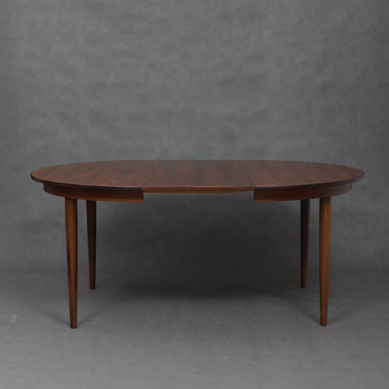 Table danoise en palissandre de rio - 1960