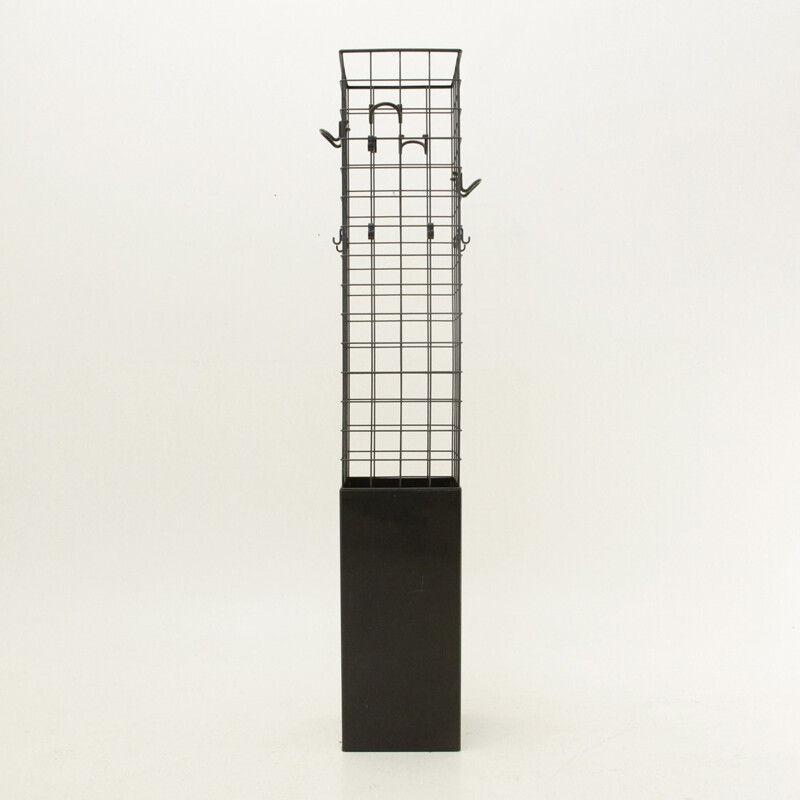 Black Coat Hanger By Anna Castelli Ferrieri for Kartell - 1970s